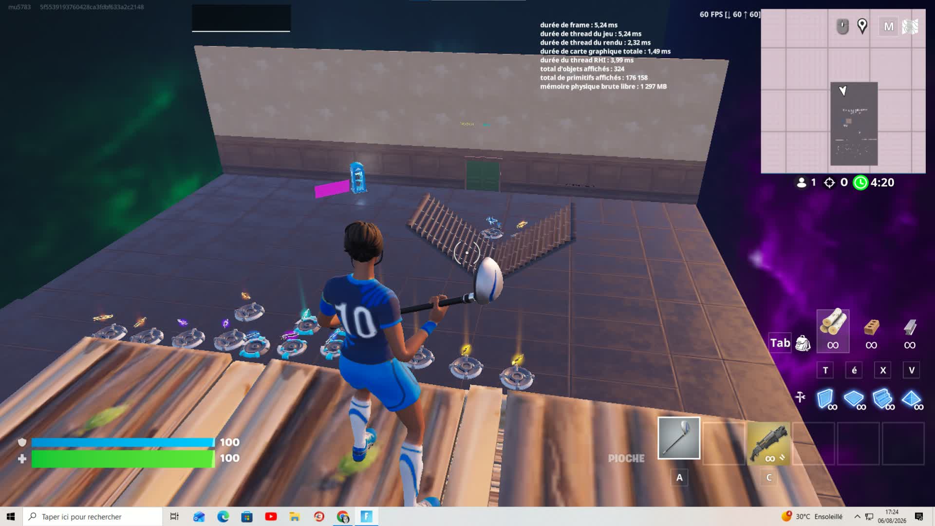 1v1 neyzoxi — Fortnite Creative map