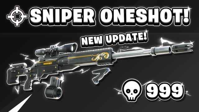 SNIPER ONE SHOT — Fortnite Creative map cover art