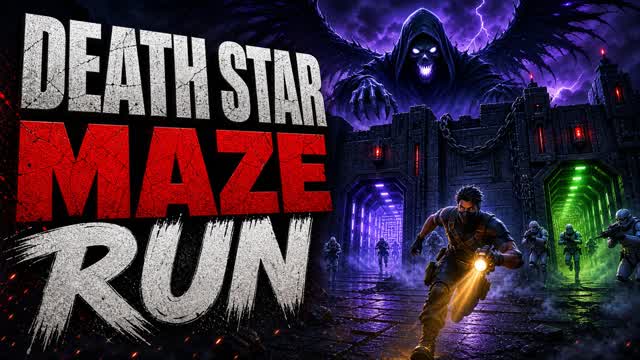 Death Star Maze Run — Fortnite Creative map
