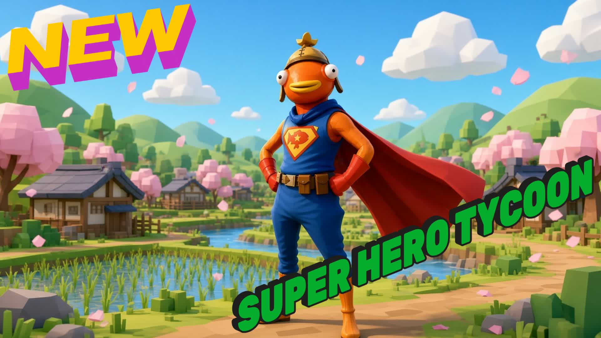 SUPER HERO TYCOON EXTRA — Fortnite Creative map