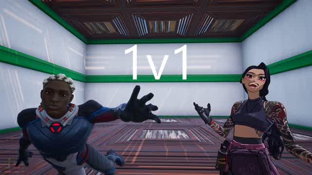1V1 BOX FIGHT — Fortnite Creative map cover art