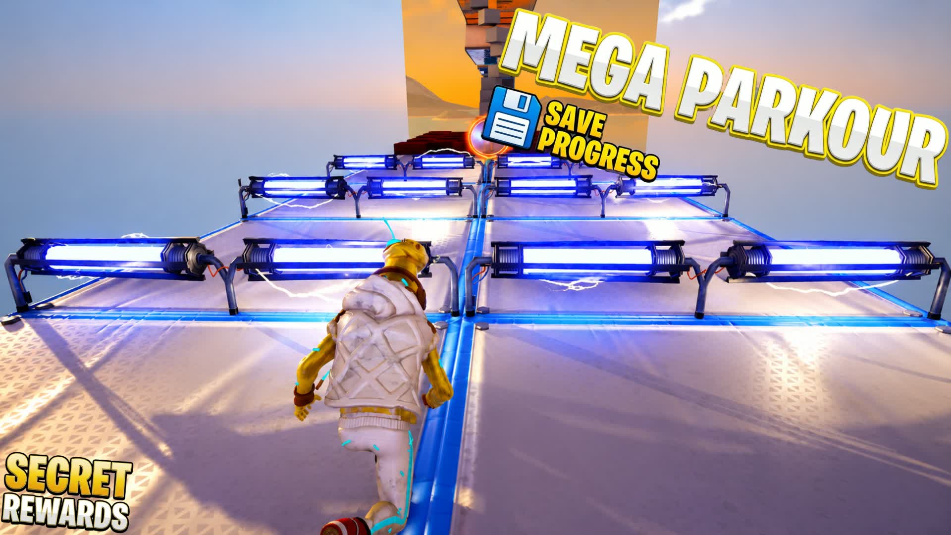 MEGA PARKOUR (SAVE PROGRESS) — Fortnite Creative map