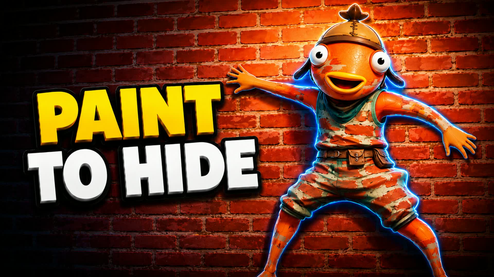 PAINT TO HIDE🎨 [chameleon] — Fortnite Creative map
