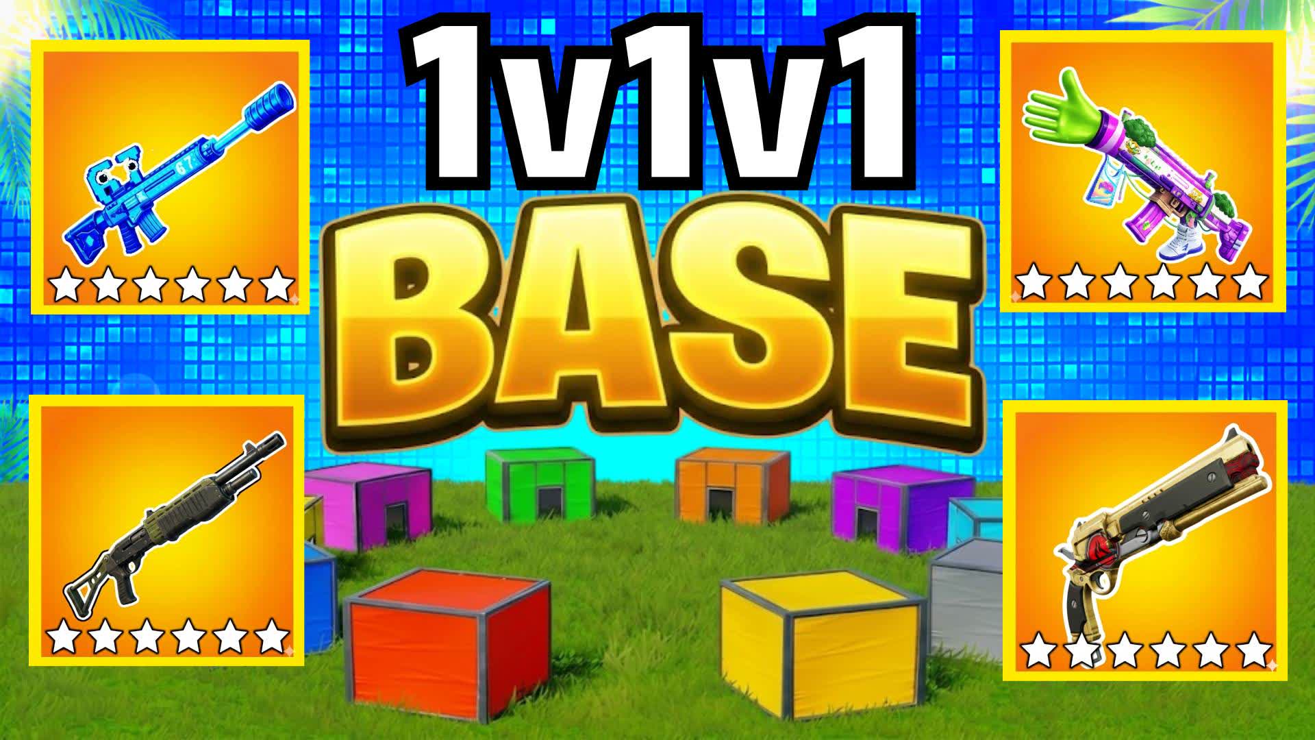 1v1v1 BASE OKEYY — Fortnite Creative map