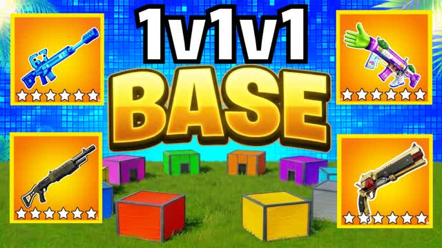 1v1v1 BASE OKEYY — Fortnite Creative map cover art