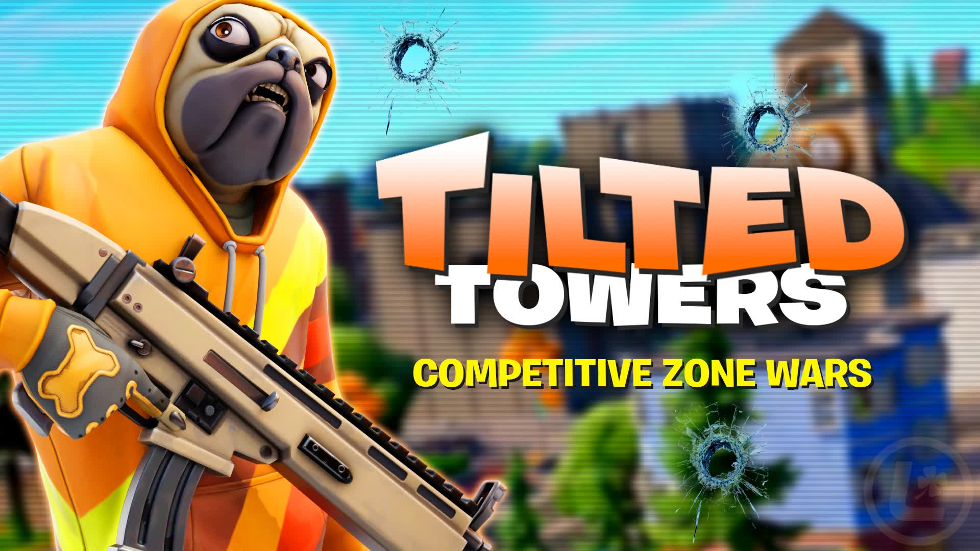 Tilted Towers Zone Wars [Solo 40p] — Fortnite Creative map