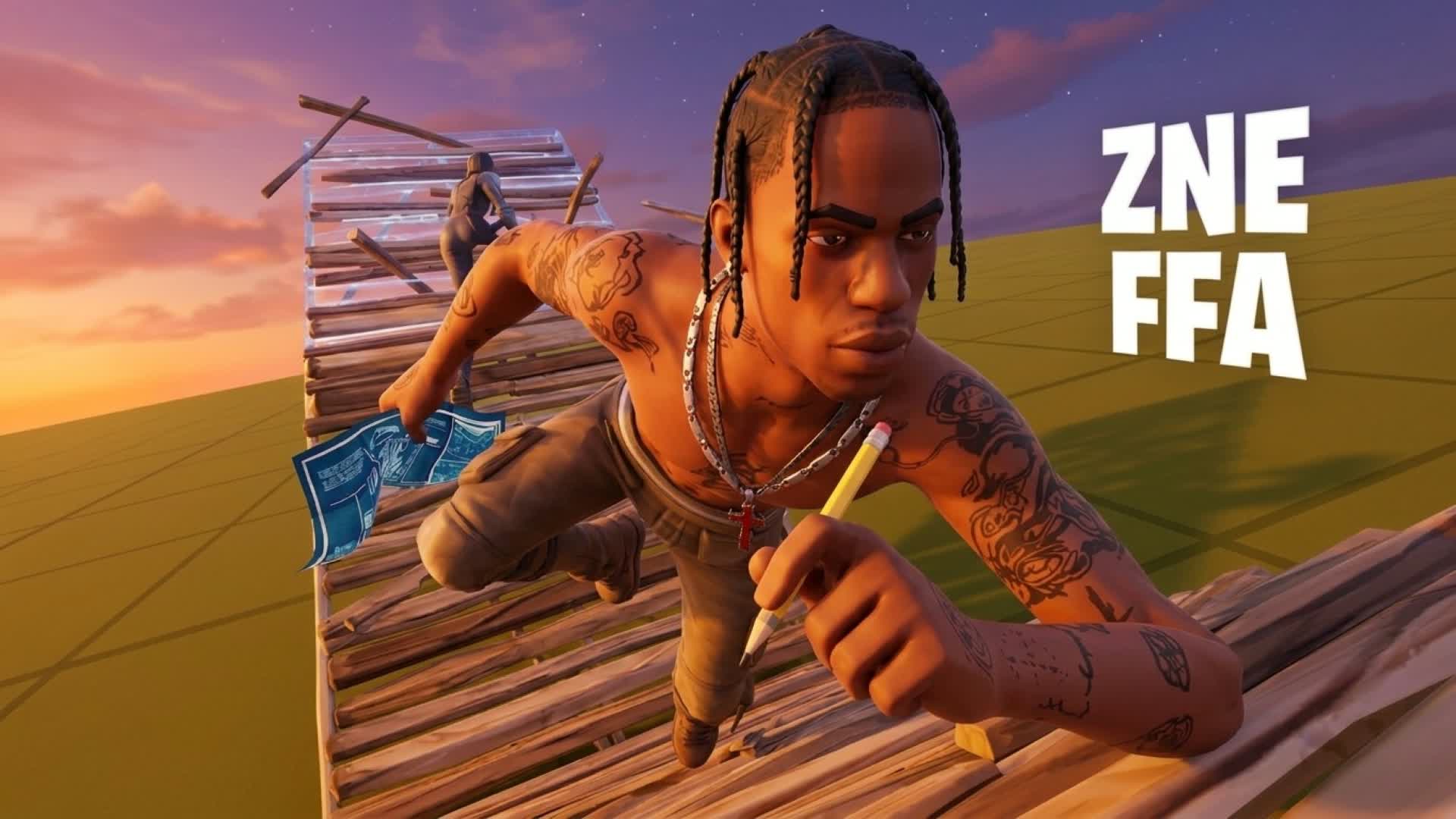ZNE FFA - 1V1 BUILD FIGHT — Fortnite Creative map