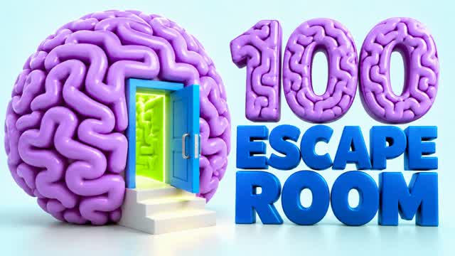 100 BRAIN ESCAPE ROOM🧠 — Fortnite Creative map cover art