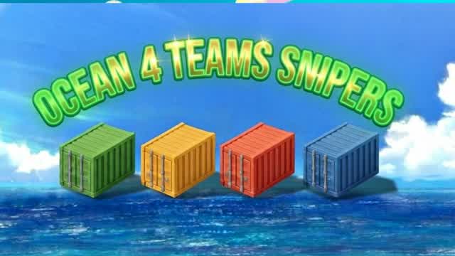 Ocean 4 teams snipers — Fortnite Creative map