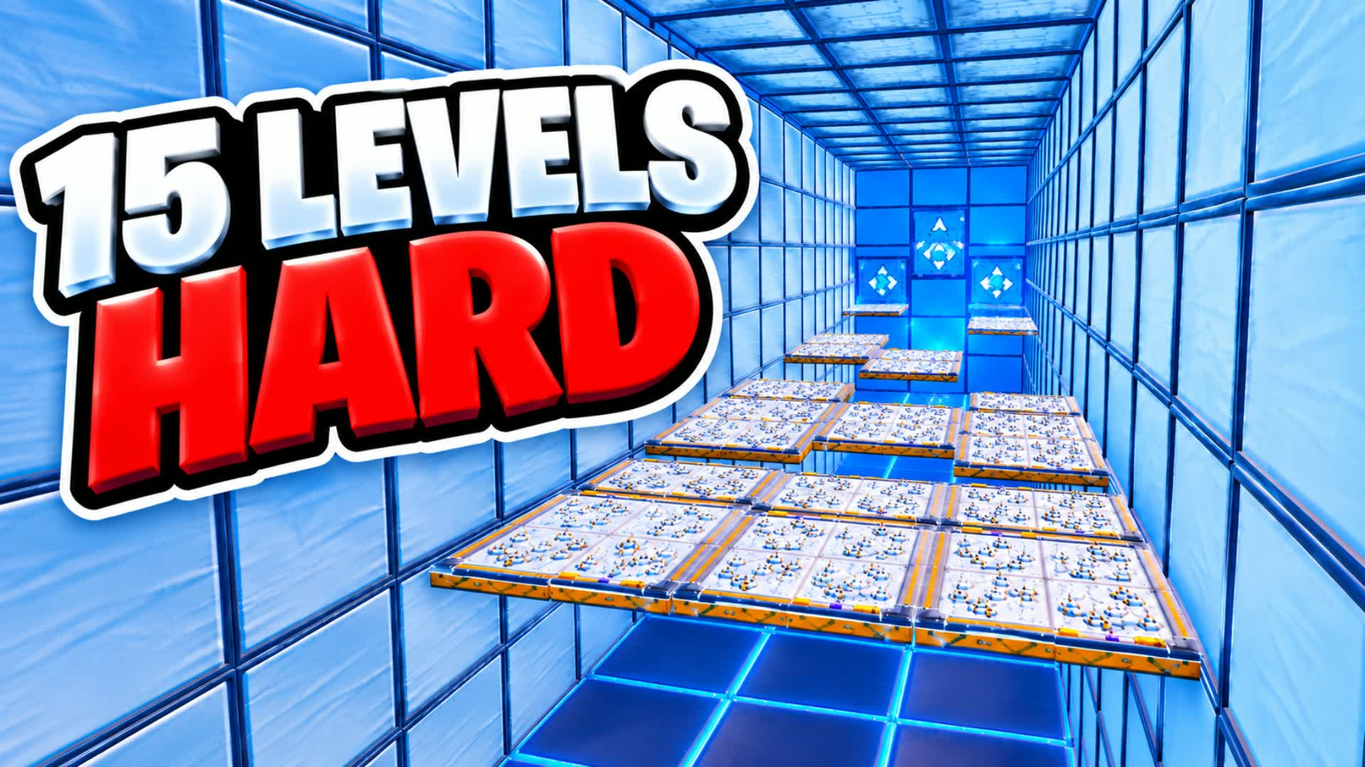 HARD PARKOUR 15 LEVELS باركور — Fortnite Creative map