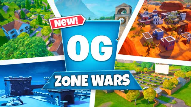 OG ZONE WARS 🌳 — Fortnite Creative map cover art
