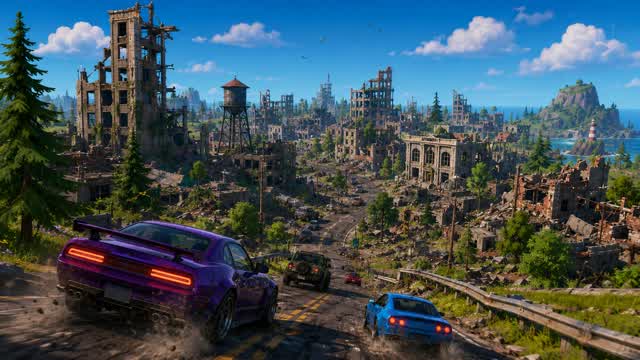DRIVE CITI — Fortnite Creative map