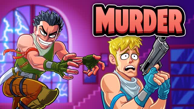 MURDER MYSTERY 🔪- WHO IS THE IMPOSTOR? — Fortnite Creative map cover art
