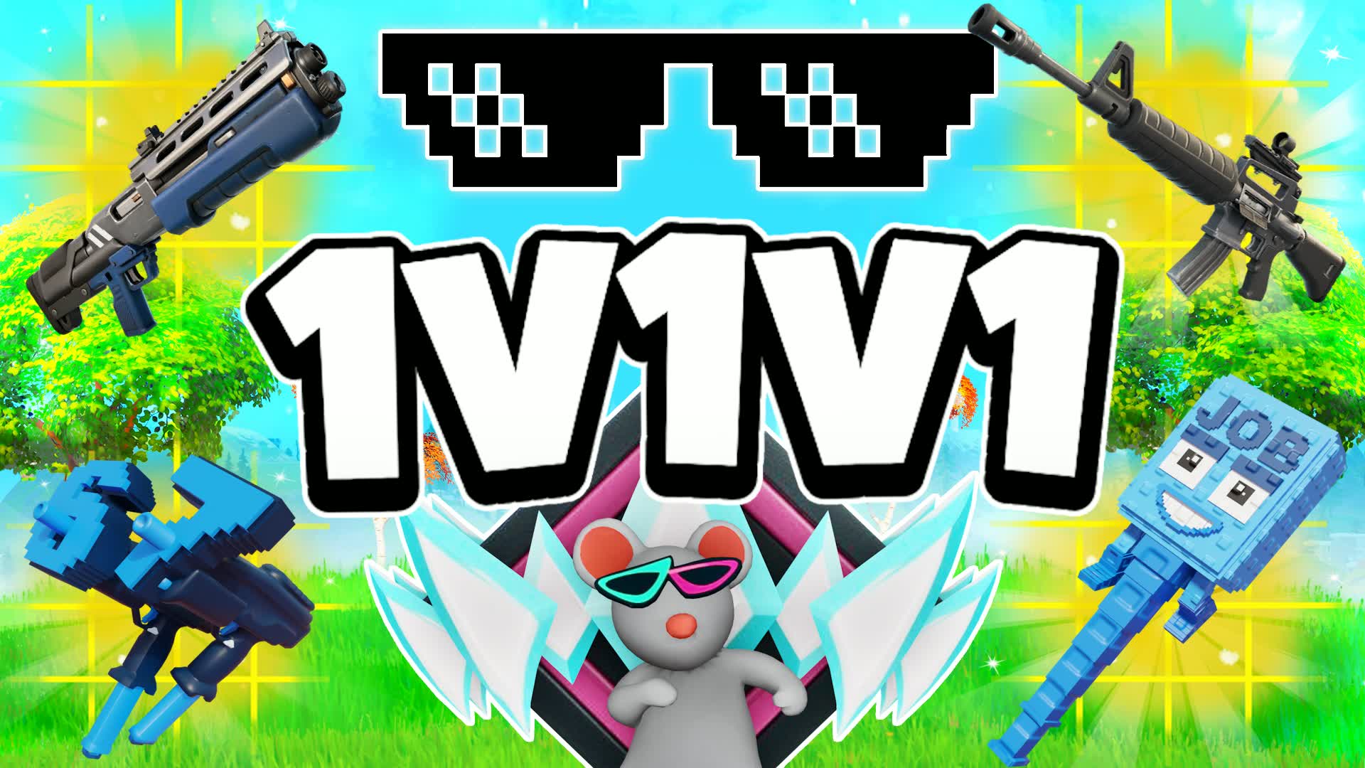 1V1V1 S — Fortnite Creative map