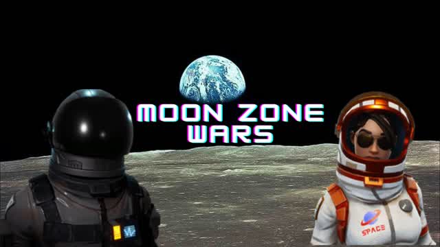 Moon Zone Wars — Fortnite Creative map cover art