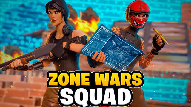🌀Zone Wars Squad🌀 — Fortnite Creative map cover art
