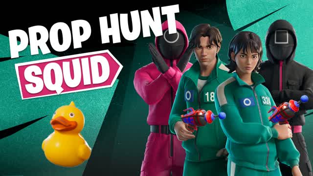 Squid Game Prop Hunt — Fortnite Creative map cover art