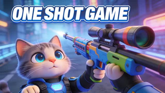 ONE SHOT 🎯 GAME — Fortnite Creative map cover art