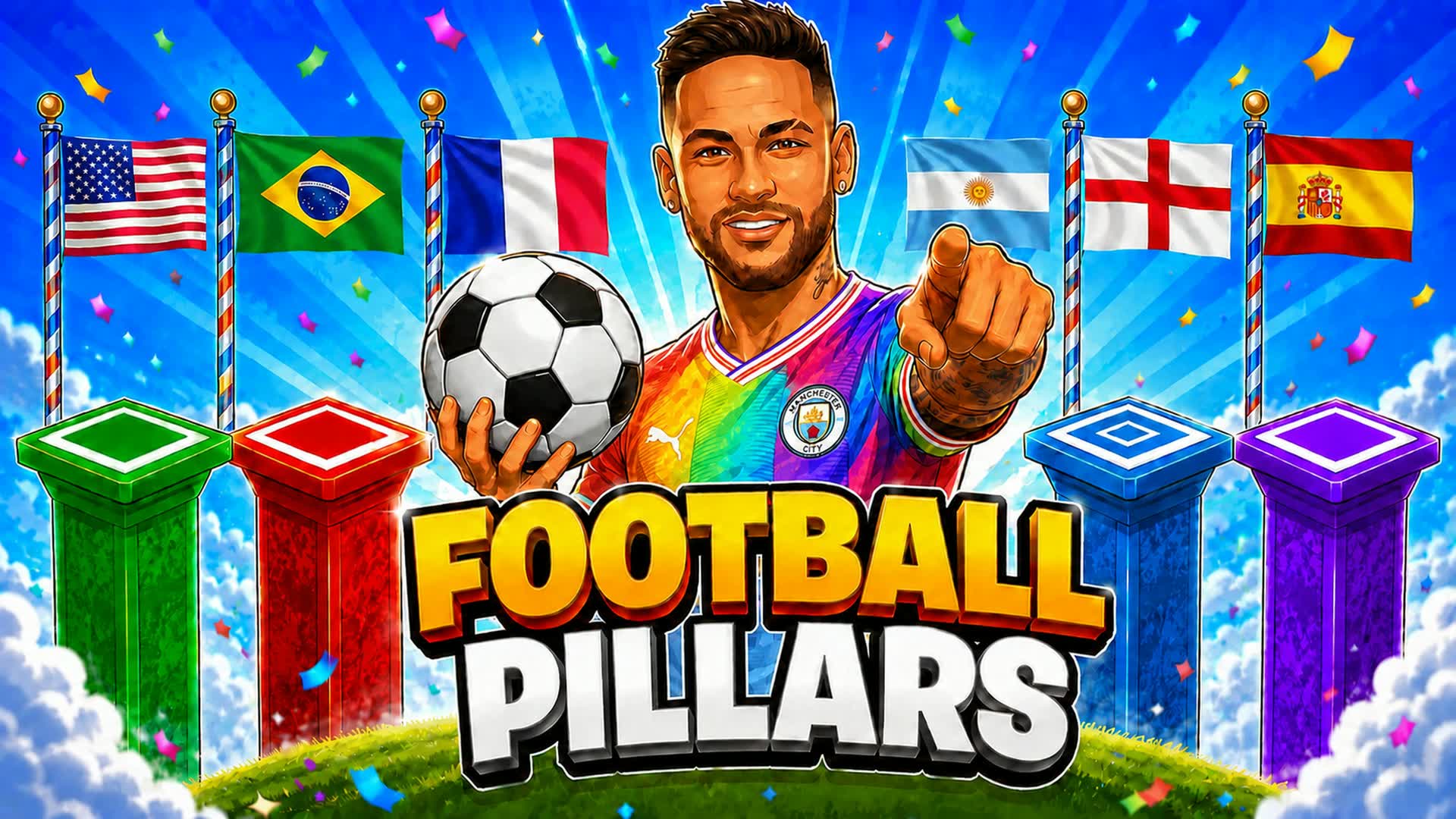 BEST FOOTBALL PILLARS — Fortnite Creative map