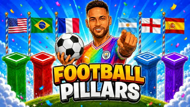 BEST FOOTBALL PILLARS — Fortnite Creative map cover art