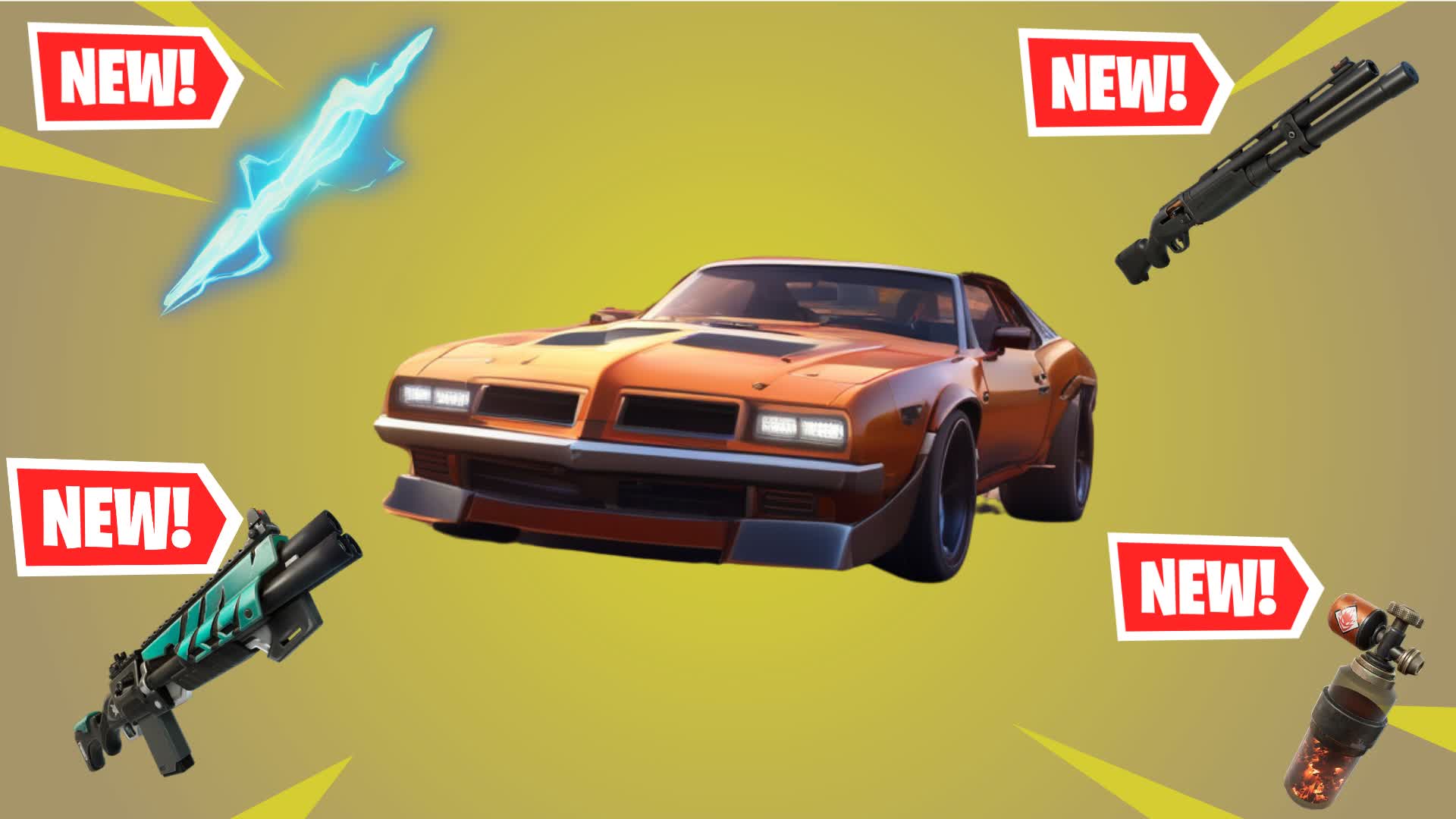 DRIVING CARS GUN GAME — Fortnite Creative map