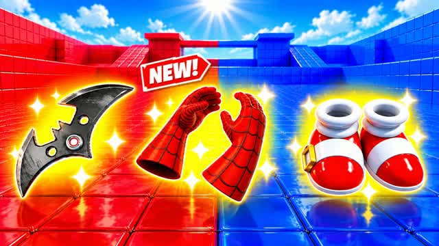 RED VS BLUE: AIM DUEL 🔴🔵🎯 — Fortnite Creative map