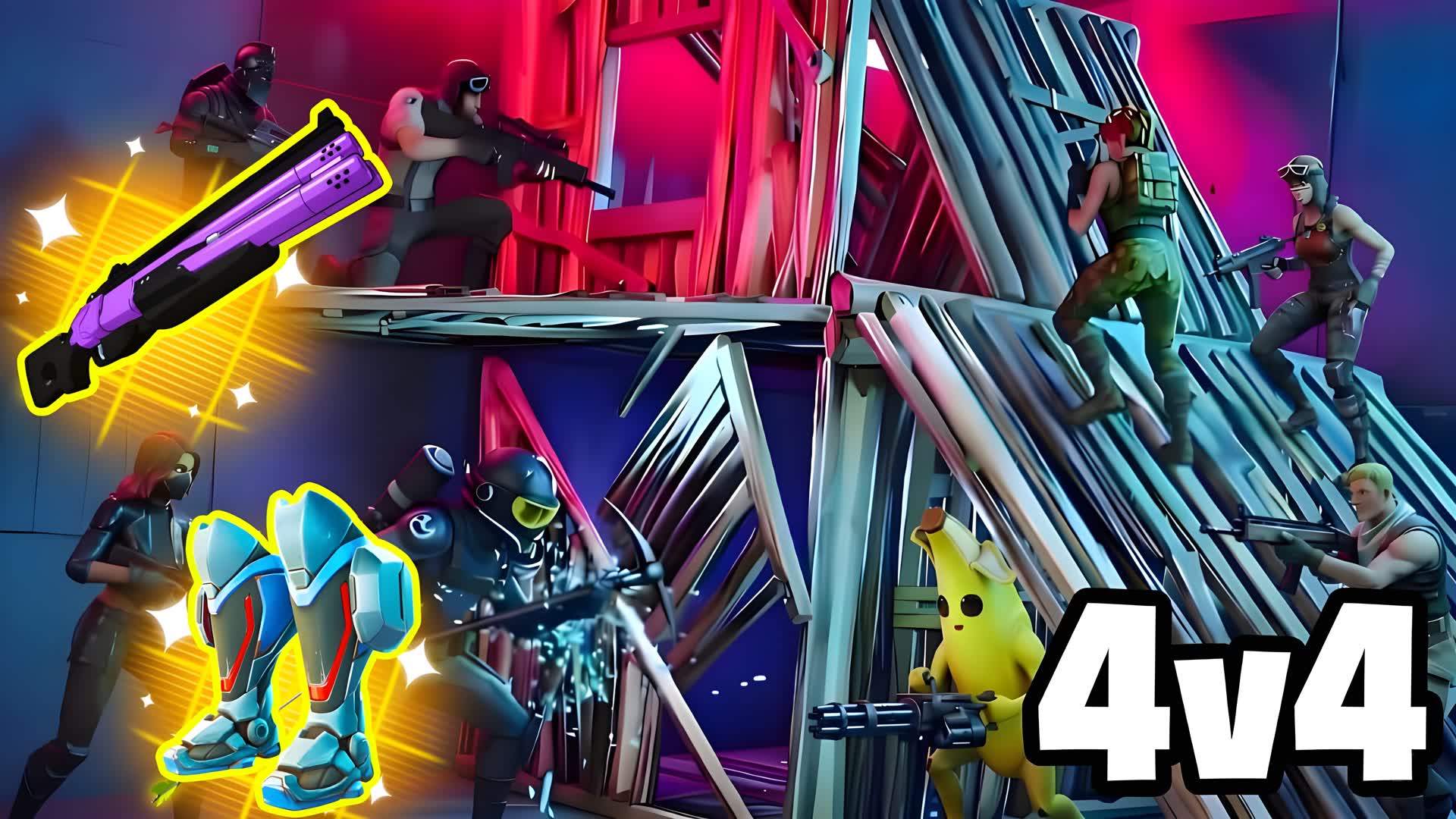 PIECE CONTROL 4V4 💥DRO — Fortnite Creative map