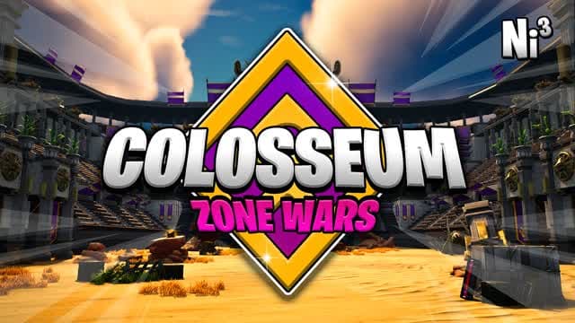 Colosseum Zone Wars 🌀 — Fortnite Creative map cover art