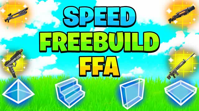 Speed Freebuild FFA — Fortnite Creative map cover art