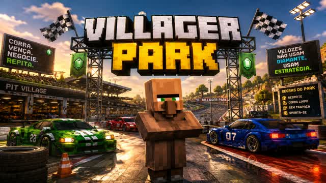 Park of cars Villager — Fortnite Creative map