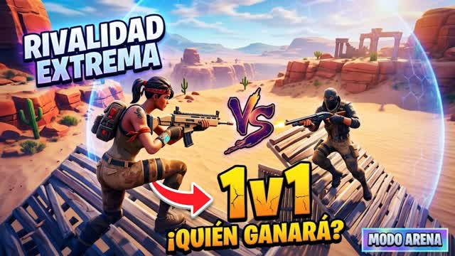 1v1 desierto R1 — Fortnite Creative map