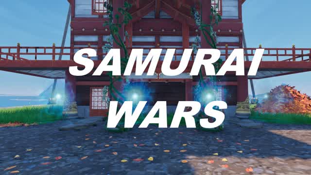 SAMOURAÏ WARS — Fortnite Creative map cover art