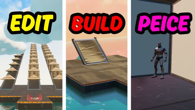 🎯PRACTICE Build, Edit, Piece Control — Fortnite Creative map