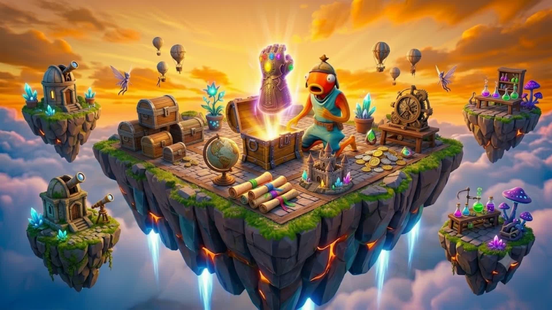 SkyWars 1V1 — Fortnite Creative map