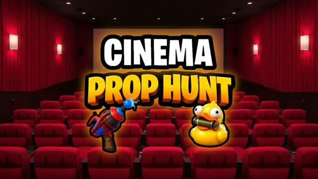 CINEMA MEME PROP HUNT🍿🎥 — Fortnite Creative map cover art