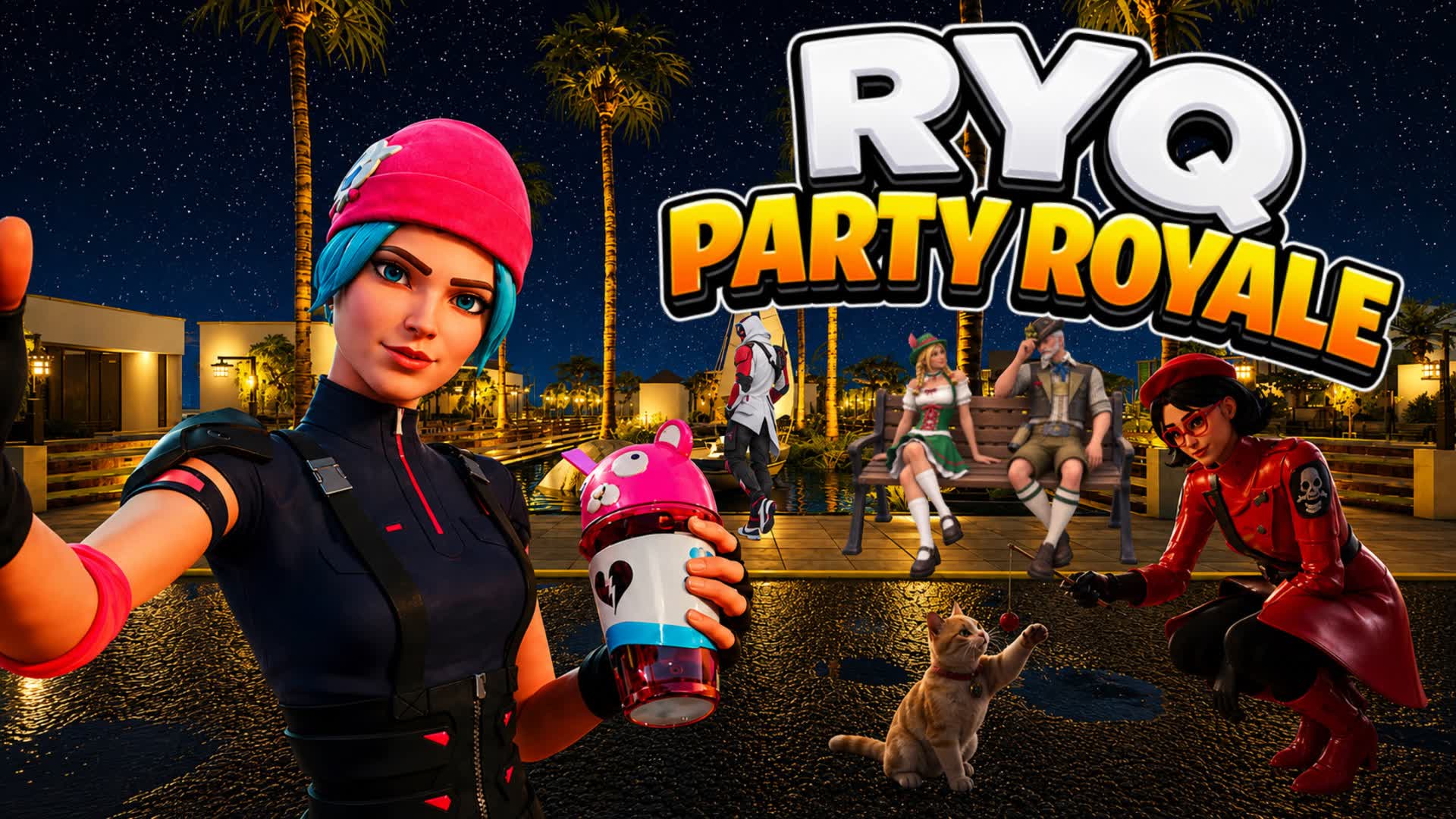 PARTY ROYAL RYQ — Fortnite Creative map
