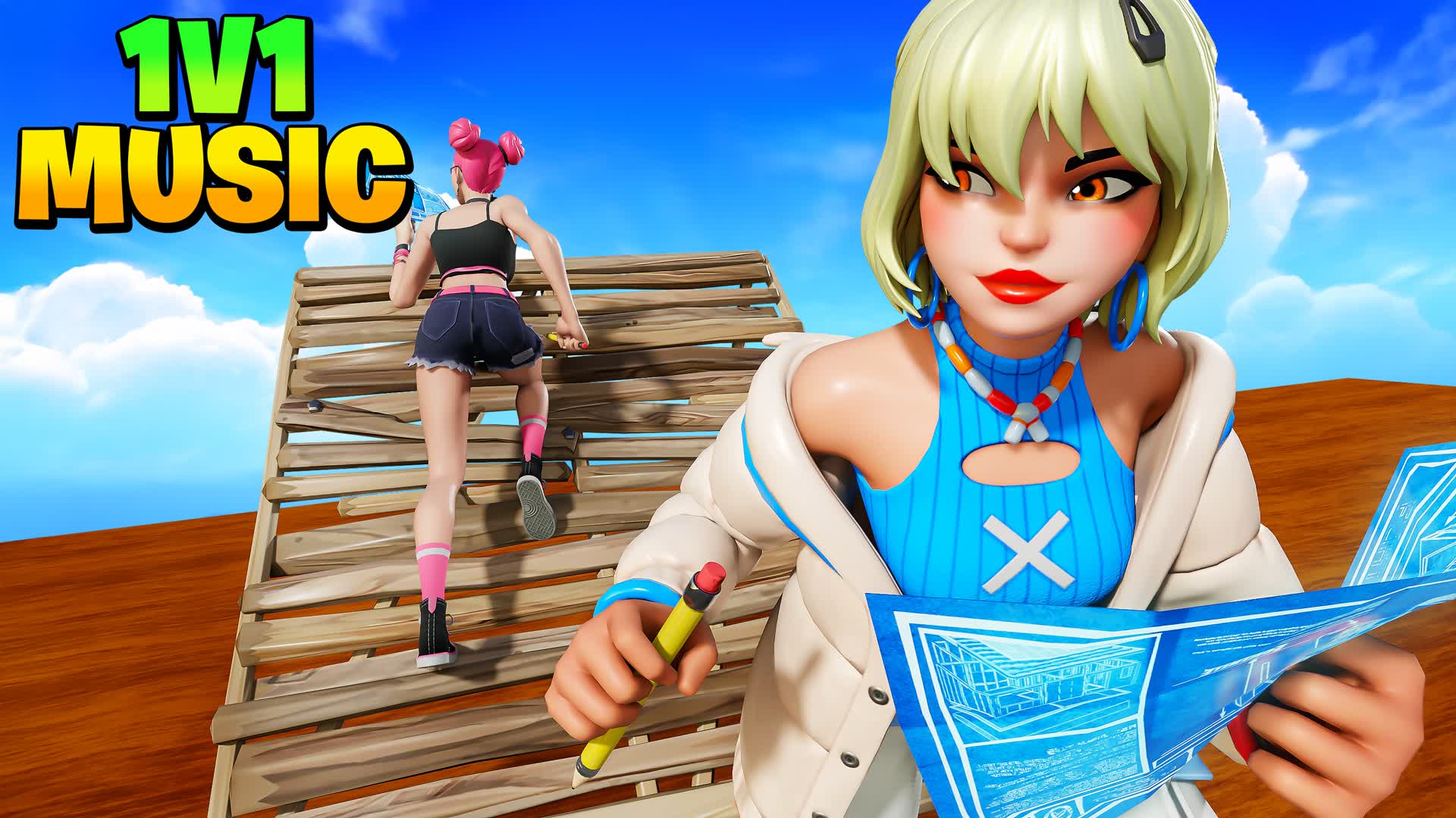 1v1 Music 🎵| All Weapons — Fortnite Creative map