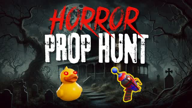 🏚️ HAUNTED HOUSE - PROP HUNT 🕷️ — Fortnite Creative map