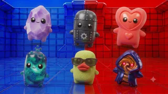BOOM BAM RED VS BLUE UNC — Fortnite Creative map
