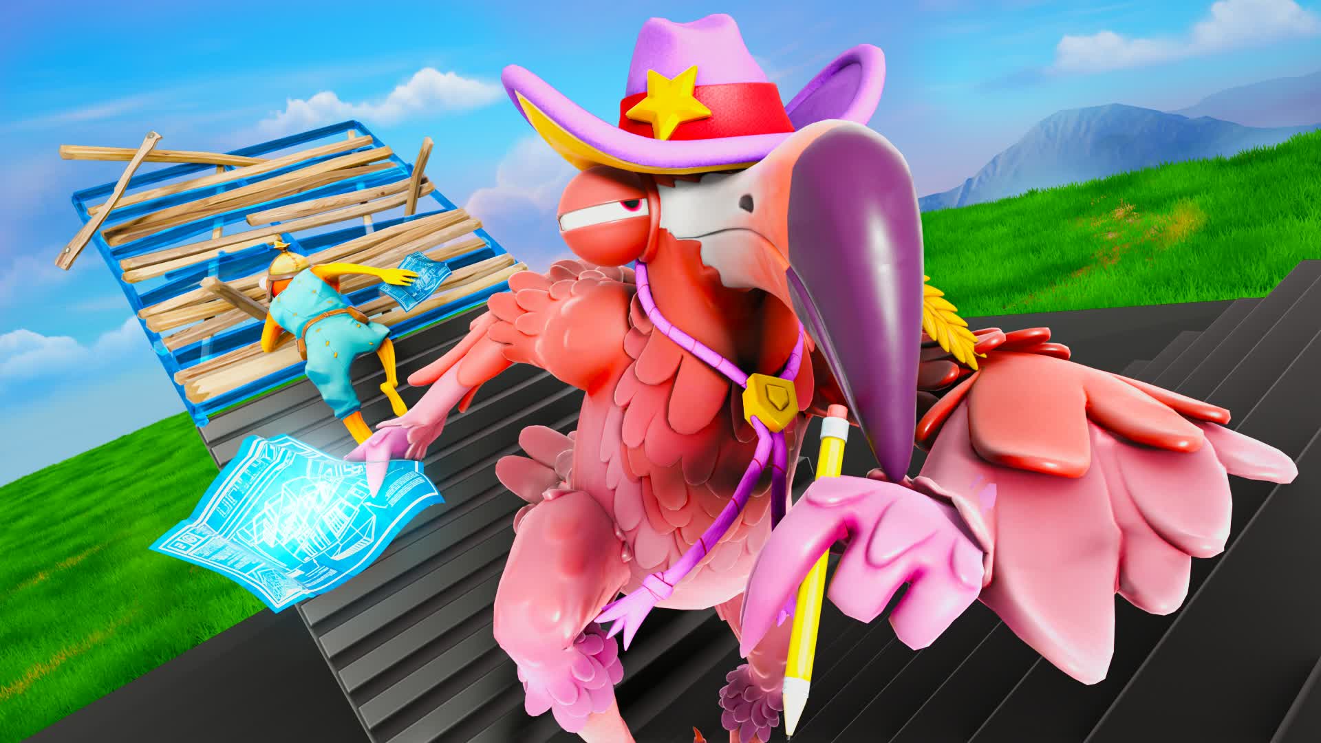 1v1 Build Fight [Breezy] — Fortnite Creative map