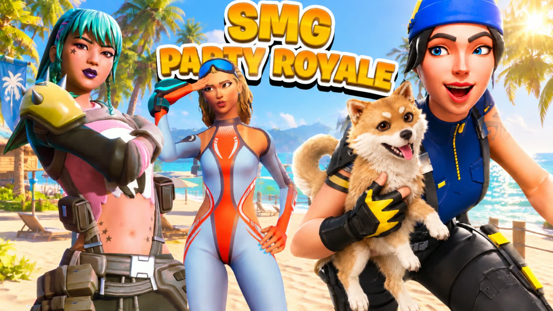 SMG Party Royal — Fortnite Creative map