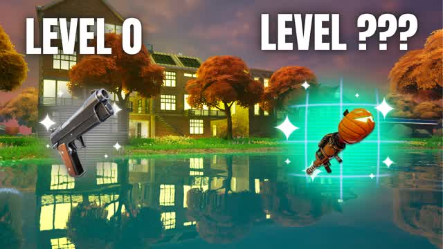 🍁Autumn Gun Game One Shot🍁 — Fortnite Creative map cover art