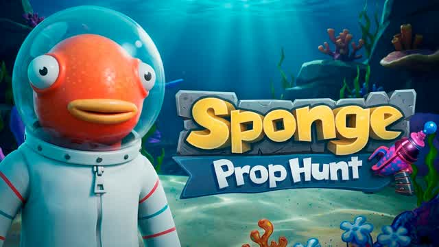 THE SPONGE PROP HUNT — Fortnite Creative map cover art