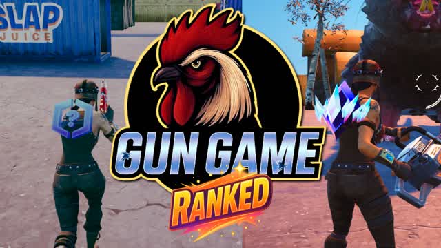 Gun Game Ranked — Fortnite Creative map cover art