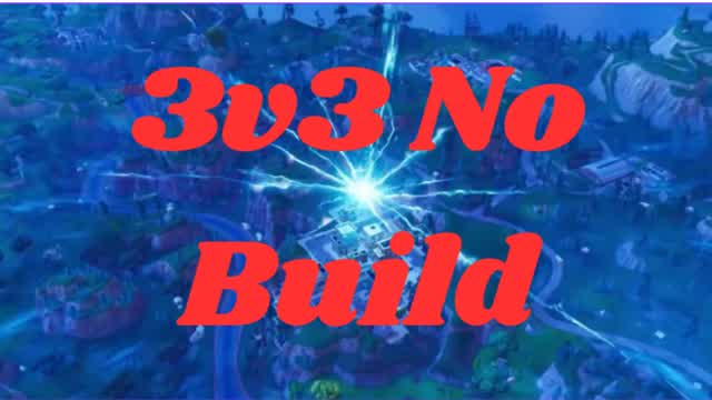 3v3 No Build — Fortnite Creative map cover art