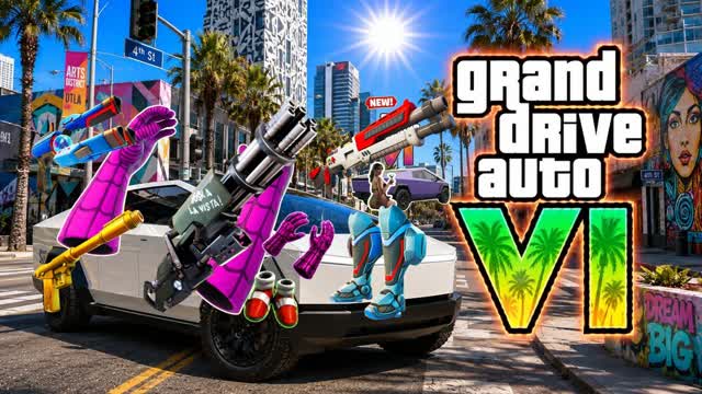 GRAND ZOMBIE DRIVE CITY VI — Fortnite Creative map