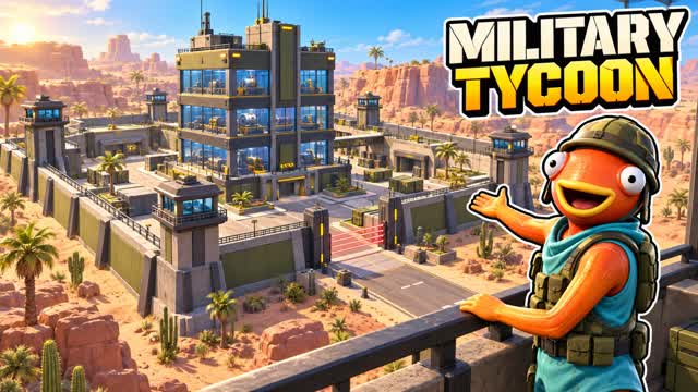 Military Tycoon [New] — Fortnite Creative map