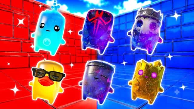 RED VS BLUE 🔴🔵 SAONA — Fortnite Creative map