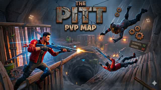 THE PIT - Free For ALL [REMASTERED] — Fortnite Creative map cover art