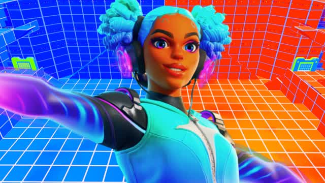 🔴🔵 BLUE SKY — Fortnite Creative map